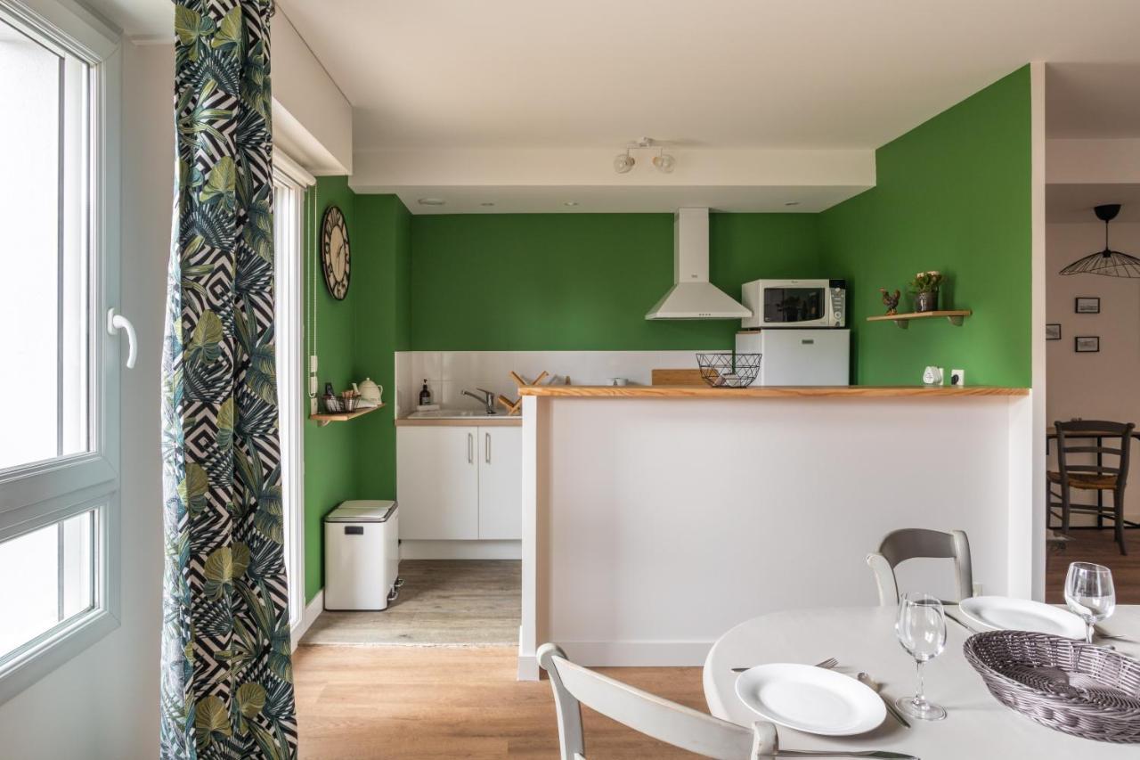 Le Jardin D'Ulysse - 2 Chambres Avec Parking Nantes Exterior foto