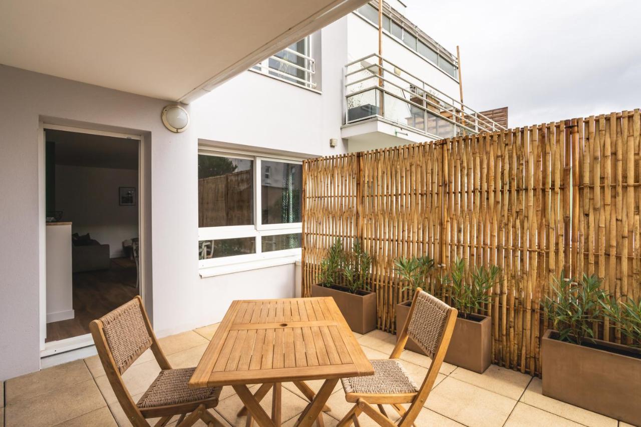 Le Jardin D'Ulysse - 2 Chambres Avec Parking Nantes Exterior foto
